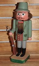 antiker Nussknacker Jäger von