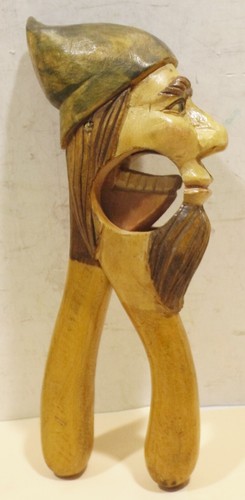 Antiker hand nussknacker - hand,