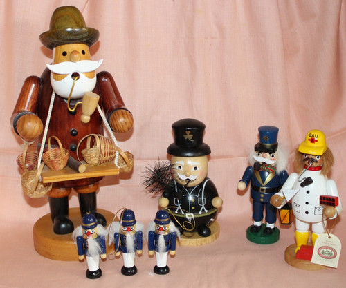 Stk holzfiguren - 7, stk.
